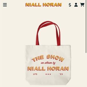 THE SHOW album by Niall Horan tote bag